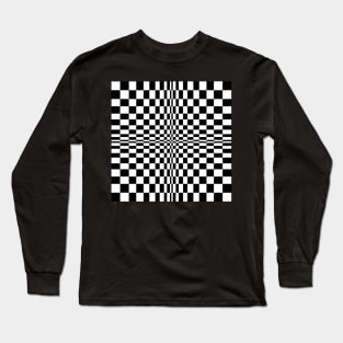 Chequerboard Long Sleeve T-Shirt